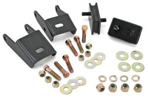 MOPAR B/RB into1967-72 A-BODY (with SLANT 6 K-member) Motor Mount Kit