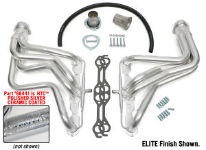 Silver Long-Tube E.O. Headers For 84-86 Corvette 283-400 w/A.I.R.