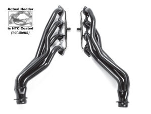 SILVER E.O. HEADERS For 88-95 GM 2WD 2500-3500 TRUCKS; 7.4L With A.I.R.