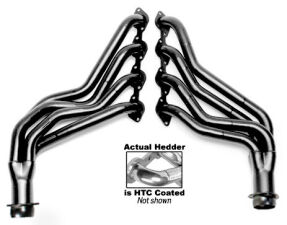 SILVER LONG-TUBE HEADERS For 396-502 IN 82-87 GM 4WD TRUCK/BLAZER
