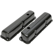 O.E.M. Style Valve Covers; Stock Height.; FORD 352-428 FE Engine- ASPHALT BLACK