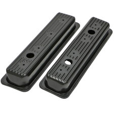SB CHEVY 5.0-5.7L STEEL VALVE COVERS (Trucks Only)- BLACK FINISH