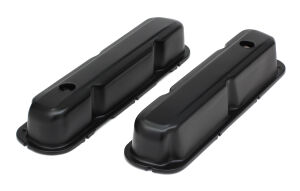SB MOPAR ASPHALT BLACK POWDER COATED VALVE COVERS