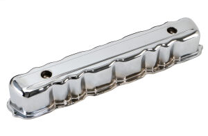 TRADITIONAL Valve Covers; STOCK; 60-80 FORD 144, 170, 200, 250 L6-CHROME