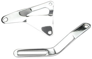 Alternator Bracket Set; FORD 289-302W-CHROME