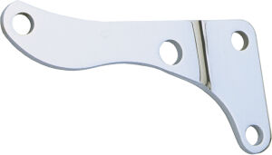 O.E.-STYLE ALTERNATOR Bracket (Lower); 69-86 CHEVROLET 305-350;LONG W/P-CHROME
