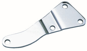 O.E.-STYLE ALTERNATOR Bracket (Lower); 69-86 CHEVROLET 396-454;LONG W/P-CHROME